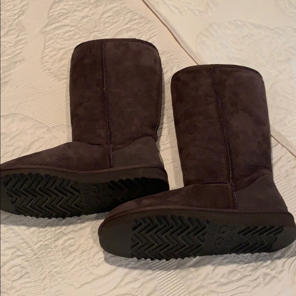UGG Shoes - Chocolate brown tall Uggs